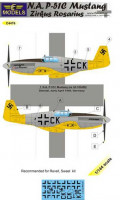 Lf Model C4476 Decals P-51C Mustang Zirkus Rosarius Pt.1 1/144