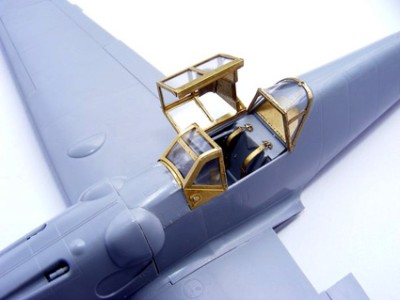 Микродизайн 048210 Фонарь Bf109 G тип &quot;Призма&quot; 1/48