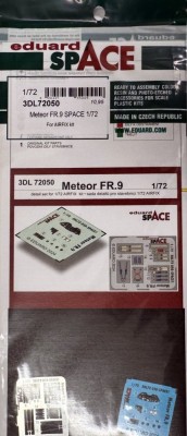 Eduard 3DL72050 Meteor FR.9 SPACE (AIRF) 1/72