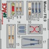 Eduard 3DL72050 Meteor FR.9 SPACE (AIRF) 1/72