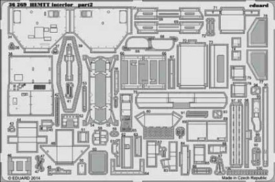 Eduard 36269 HEMTT interior