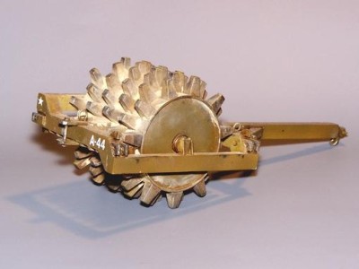 Plus model 371 U. S. sheepfoot roller model W-2 1:35