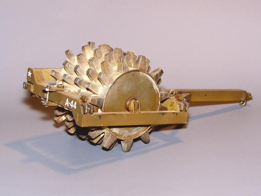 Plus model 371 U. S. sheepfoot roller model W-2 1:35