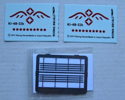 Rising Decals ACC011 Dive brakes for Ki-48-II Sokei (PE set&amp;decal) 1/72