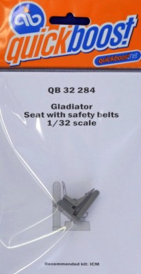 QuickBoost QB32284 Gladiator seat with safety belts (ICM) 1/32