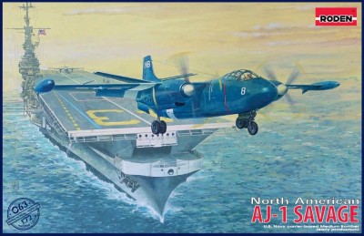 Roden 72063 North American AJ-1 Savage (3x camo) 1/72