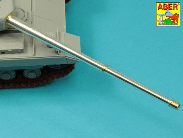 Aber 35 L-294 120mm L1A1 barrel for FV214 Super Conqueror Mark I (designed to be used with Dragon kits)[Conqueror British Heavy Tank] 1/35