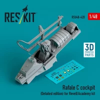 Reskit U48420 Rafale C cockpit (Detailed edition) 1/48