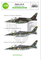 Art Scale 200-D72017 Alpha Jet A German Air Force - Bundeswehr 1/72 scale 1/72