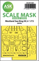 Art Scale 200-M72081 Westland Sea King HC.4 double-sided express fit mask 1/72