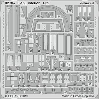 Eduard 32947 SET F-15E interior (TAM)