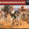 Strelets STRM155 8th Army Australian Infantry in Attack (WWII) 1/72