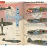 Print Scale 72497 Messerschmitt Bf-109B/D 1/72