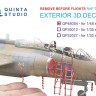 Quinta studio QP48054 Предупреждающие вымпелы "Remove Before Flight" для RAF, 29 шт 1/48