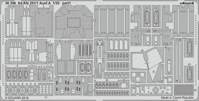 Eduard 36396 Sd.Kfz 251/1 Ausf.A 1/35