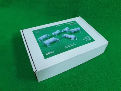СВ Модель 6003 Набор фигурок, &quot;коровы&quot;, 6 шт 1/35