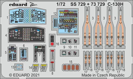 Eduard SS729 1/72 C-130H (ZVE)