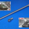Model Gun MG-3638 Британская пушка Ordnance QF 17-pounder для Sherman Firefly "Шерман Светлячок", с дульником 1/35
