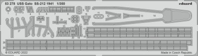 Eduard 53278 SET USS Gato SS-212 1941 (HOBBYB) 1/350