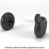 Armory ARAW48414 Hawker Hurricane wheels with weighted tires/tyres 1/48