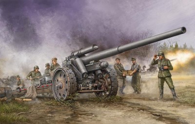 Trumpeter 02305 Немецкая пушка 10-см К.18 1/35