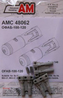 Advanced Modeling AMC 48062 OFAB-100-120 Heat bomb (6 pcs.) 1/48