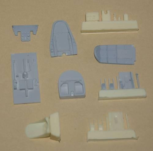 CMK 4186 P-400/ P-39 Airacobra-interior set for HAS 1/48