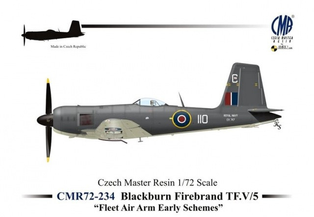 CZECHMASTER CMR-72234 1/72 Blackburn Firebrand TF.V/5 Early