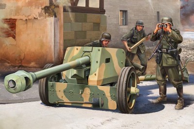 I love kit 61608 Немецкая противотанковая 75-мм пушка Pak-40 1/16