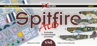 Dk Decals 48075 Spitfire Aces (9x camo) 1/48