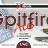 Dk Decals 48075 Spitfire Aces (9x camo) 1/48