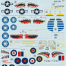 Print Scale 72-175 Curtiss P-40N 1/72