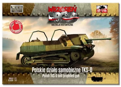 First To Fight FTF-72117 Polish TKS-D self-propelled gun 1/72