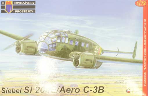 Kovozavody Prostejov 72059 Siebel Si 204E / Aero C-3B (3x camo) 1/72