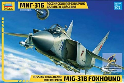 Звезда 7244 МиГ-31Б 1/72