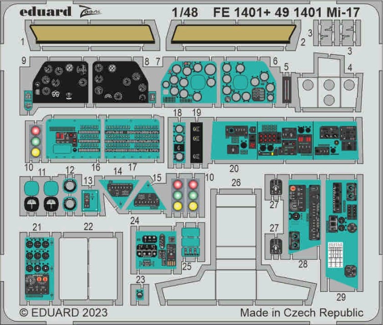 Eduard BIG49396 Mi-17 (TRUMP) 1/48