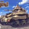 Asuka Model 35-014 British Army Sherman II Direct Vision Type (El Alamein 1942) 1:35