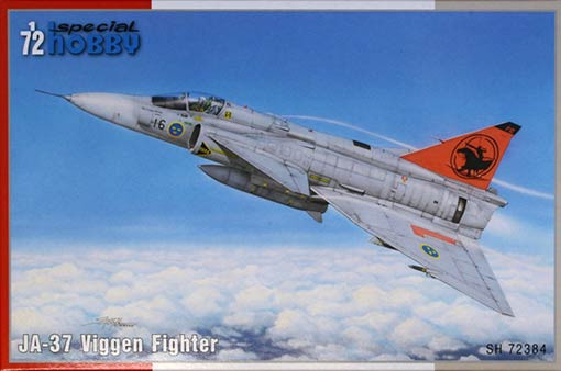 Special Hobby SH72384 1/72 JA-37 Viggen Fighter (3x camo)