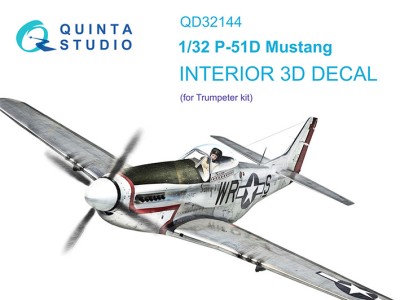 Quinta studio QD32144 P-51D Mustang (Trumpeter) 1/32