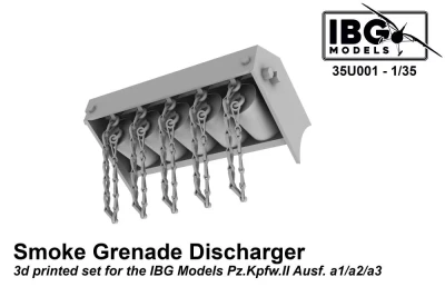 IBG Models U3501 Smoke Grenade Disch. Pz.Kpfw.II Ausf.A1/A2/A3 1/35