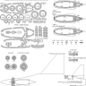 New Ware M1086 Mask F-16A MLU/F-16C Bl.25/42 ADVANCED (KIN) 1/48