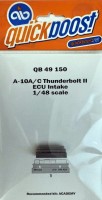 Quickboost QB49150 A-10A/C Thunderbolt II ECU intake (ACAD) 1/48