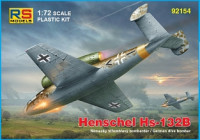 RS Model 92154 Henschel Hs-132 B with Jumo004 1/72