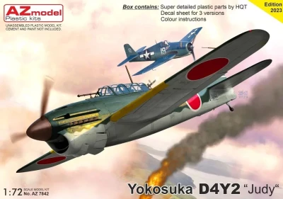 Az Model 78042 Yokosuka D4Y2 'Judy' (3x camo) 1/72
