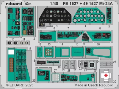 Eduard FE1527 Mi-24A (TRUMP) 1/48