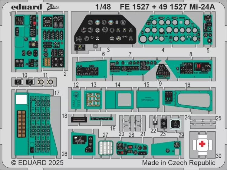 Eduard FE1527 Mi-24A (TRUMP) 1/48