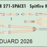 Eduard 3DL48271 Spitfire Mk.IX seatbelts SPACE 1/48