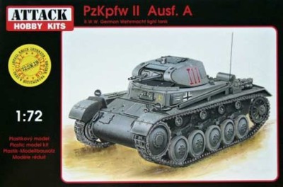 Attack Hobby 72SE19 PzKpfw II Ausf.A (special edition) 1/72