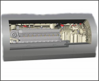 CMK N72017 U-Boot IX Diesel Engine section 1/72