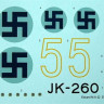 Kuivalainen KPED32001 1/32 Decals Ju-88A-4 Finnish AF (1944)